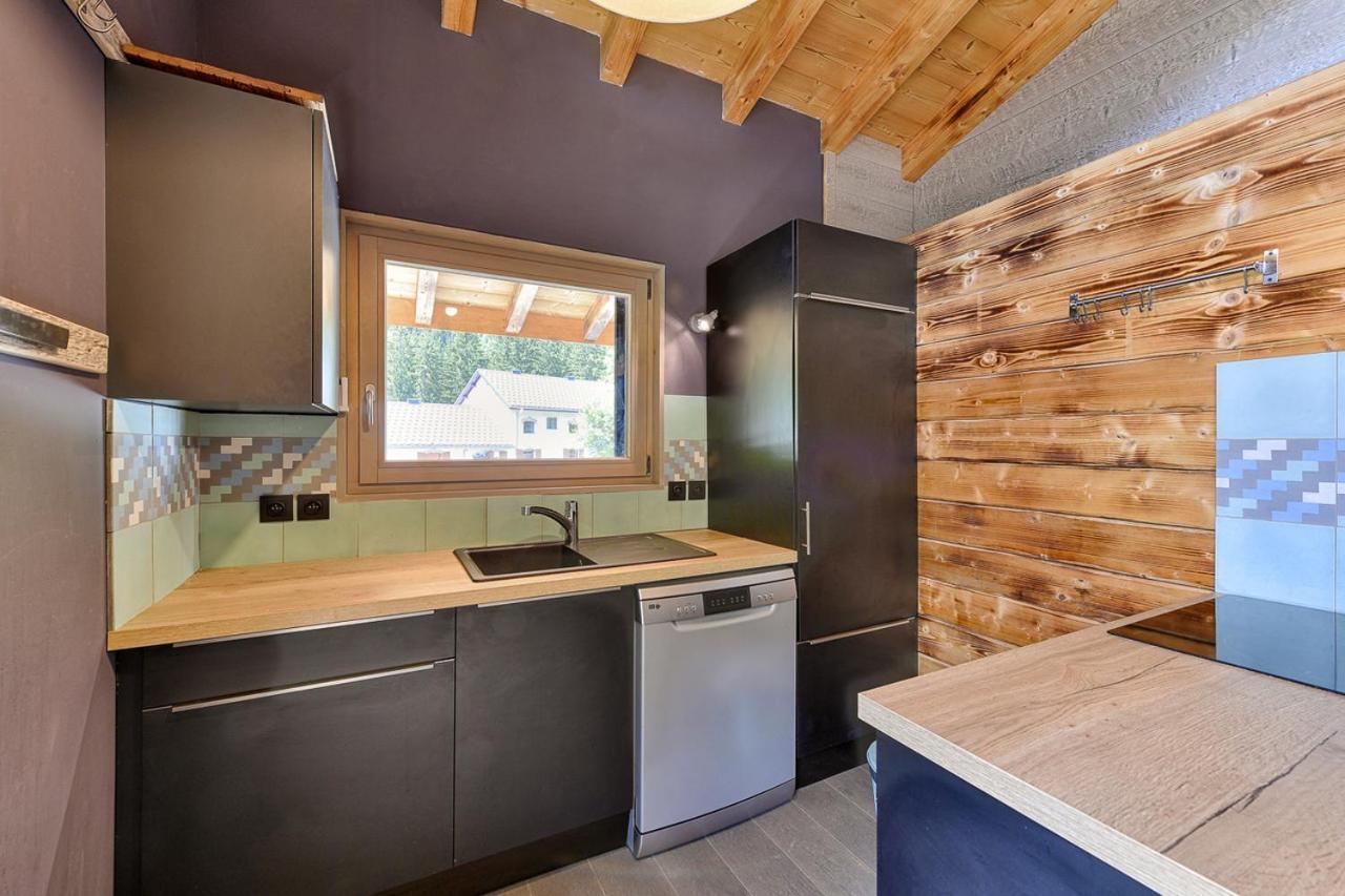 Chalet Le Petit Nicolas, Jacuzzi, Vue Mont Blanc Chamonix Mont Blanc Exterior foto