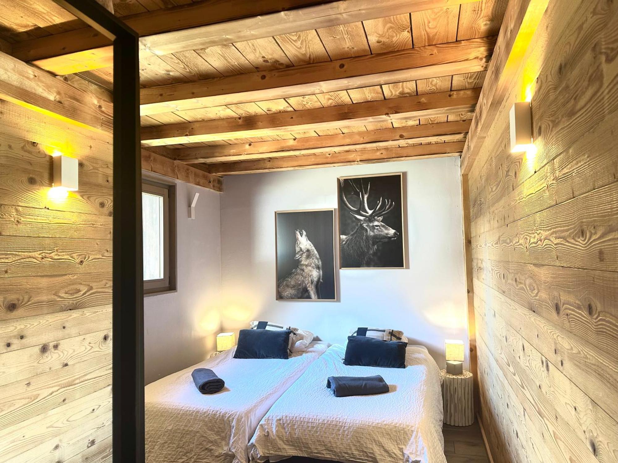 Chalet Le Petit Nicolas, Jacuzzi, Vue Mont Blanc Chamonix Mont Blanc Exterior foto